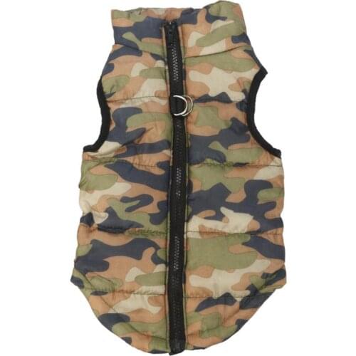 Dog Coats Winter Jacket Warm Fashion Puppy Clothes For Small Dogs Cotton Blend Pet Clothing feb27