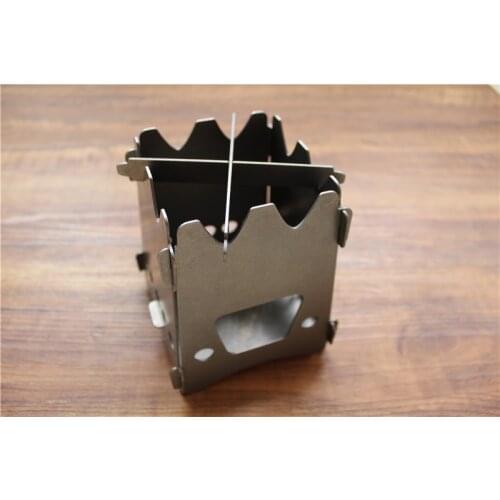 Titanium Alloy Splicing Portable Stove Outdoor Survival Furnace Stoves Camping Stove