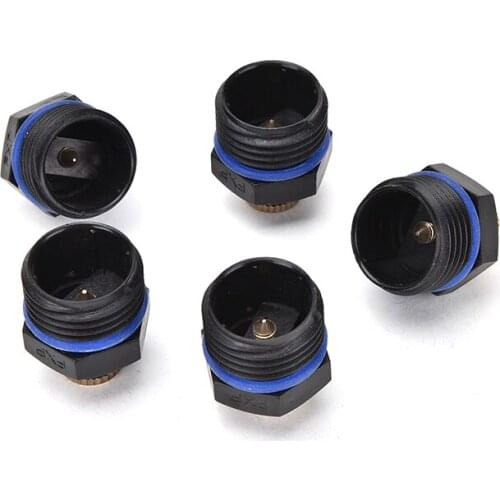 5pcs 4 Hole Garden Pop up Sprinklers Refraction Water Nozzle Sprayer Brass Sprinkler Mist Lawn Irrigation Connector Garden Tools