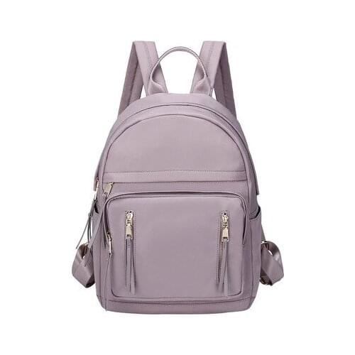 Women 2021 novelty oxford backpack for female word daily travel apricot purple black blue shoulder bag