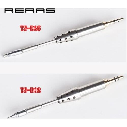TS-D25 TS-B02 J02 Original Soldering Head for TS80 Replacement Solder Tip For TS80 Digital LCD Soldering Iron Tools Set Tool Kit
