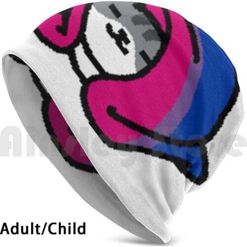 Bi Pridee Beanies Knit Hat Hip Hop Pansexual Bisexual Bi Rights Rights Meme Halsey