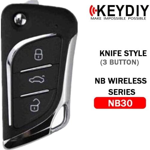 5/10pcs KEYDIY KD MINI B30/NB30 Remote Control Blank Car Key For for KD900/KD-X2 Key Programmer