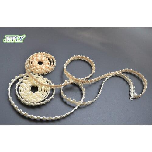 10 MM Wide Embroidered Lace Trim Ribbon For Garment Home Decor DIY Craft Supply By 5 Yards/lot