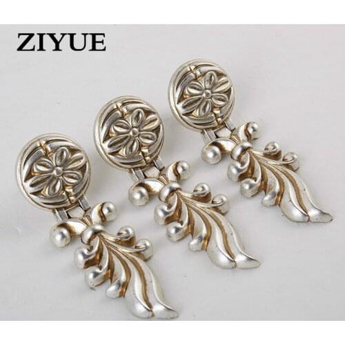 2PCS Free Shipping Antique European Style Double Zinc Alloy Cabinet Drawer Cabinet Door Handle Knobs