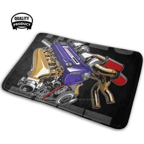 Rb26Dett - Gt-R R34 3D Household Goods Mat Rug Carpet Cushion Nissan R34 Gtr Skyline Jdm Gt R R32 R33 Japan Nismo Racing Cars