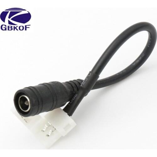 5pcs/lot 8mm female DC power plug quick connector,wire with 2 pin solderless connector for 8mm width 3528 LED strip Free Shiping