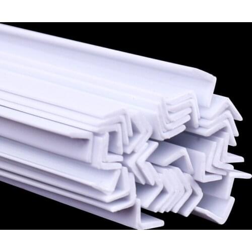 50pcs ABS Tube Rod L Rod Building Model Materials DIY Model Making Material