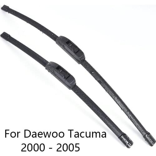 Car Windshield Wiper Blades for Daewoo Tacuma form 2000 2001 2002 2003 2004 2005 Car Windscreen wiper Rubber