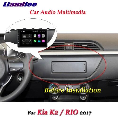 Car Android System For Kia K2/Rio 2017 Multimedia Player Stereo Radio Video Wifi TV GPS Navigation