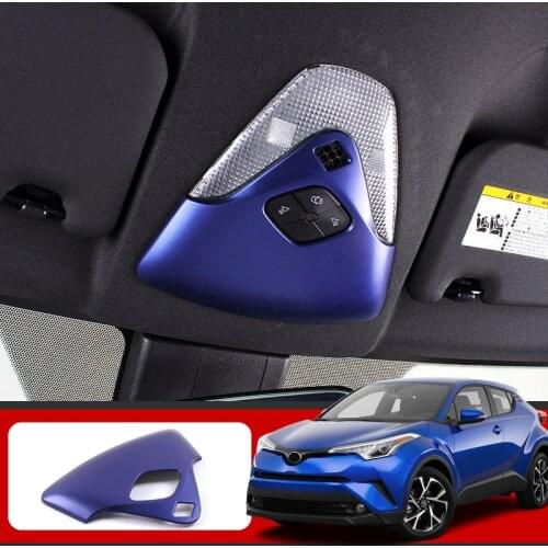 Car Accessories for Toyota C-HR CHR 2016-2020 ABS Interior Front Reading Light Lamp Cover Trim