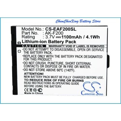 Cameron Sino High Quality 1100mAh Battery AK-F200, AK-F200(V1.0), for Emporia/TELME F200, F210,TELME F200,TELME F210,Telme Flip