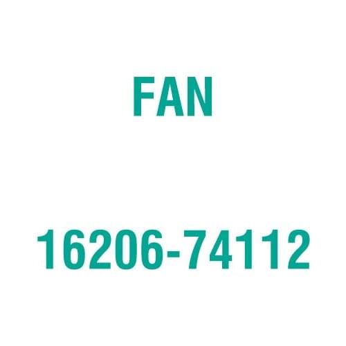 For Kubota 16206-74112 FAN