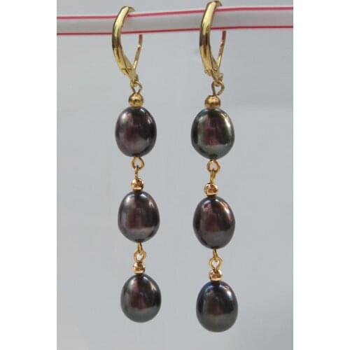 Classic A PAIR AUSTRALIAN TAHITIAN PEARL EARRING 14 GOLD