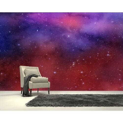 Papel de parede cosmic starry sky at night ceiling 3d wallpaper,living room boys' bedroom wall papers home decor cafe bar mural
