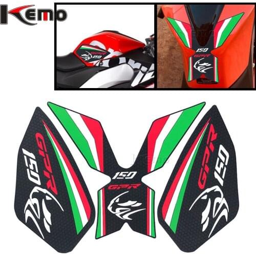 For Aprilia GPR150 GPR 150 Motorcycle Side Decal Gas Knee Grip Protector Anti Slip Sticker Tank Traction Pad