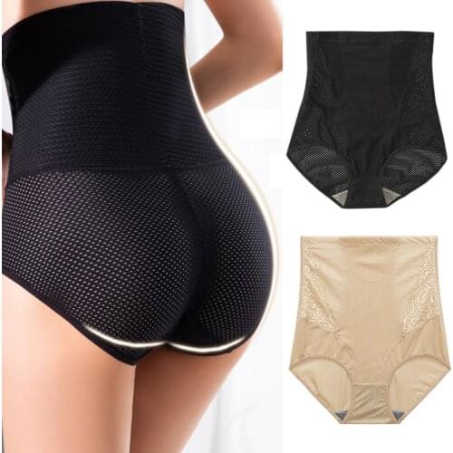 Ladies Breathable High-Waist Abdomen Shaping Panties Hip Lifting Body Shaping Without Trace Beauty Thin Section Underwear