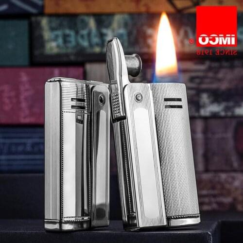 Austrian fuel kerosene lighter vintage retro stainless steel windproof mechanical oil machine IMCO6800
