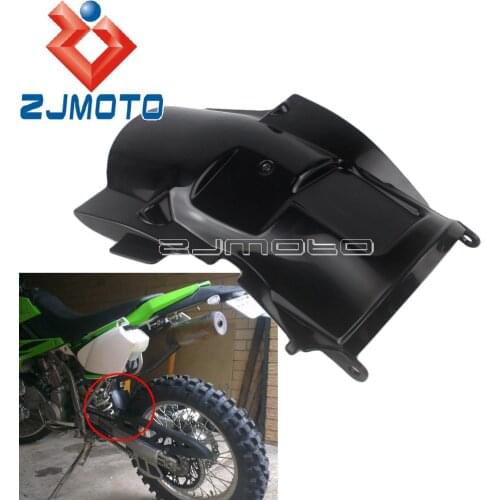 Dirt Bike Dual Purpose Polypropylene Rear Under Fender For kawasaki KLX250 2008-2017 Rear Mudguard Sub Fender