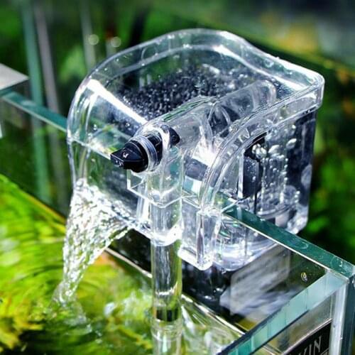 White Plastic Filter Pump 3-in-1 Oxygen Supply Purifier Fish Tank Water Circulation Device Aquarium Fish Tank Accessories