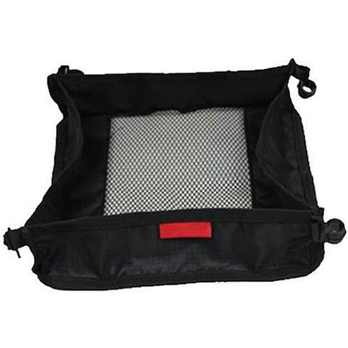 Camping Table Storage Mesh Bag Holder, Outdoor Organizer Net Bag for Desk, Tableware Kitchen Utensils Desk Holder Bag for Hiking