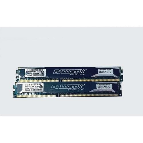 Crucial Ballistix Sport DDR3 4GB 8GB 1333MHz 1600MHz DDR3-1333 PC3-10600 ddr3 1600 PC3-12800 1.35V 240pin DIMM desktop memroy