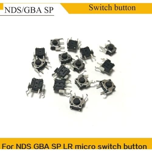 Hot sale Replacement Repair Parts LR micro switch button for NDS GBA SP Controller
