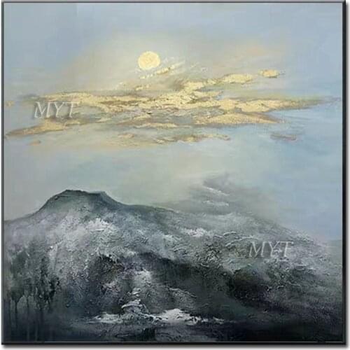 Unframed Free Shipping Hot Sale Oil Painting On Canvas Artist Handmade High Quality Abstract Painting For Wall Home Decoration