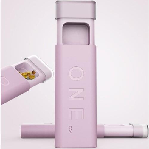 Pill Medicine Box Portable Storage Box Organizer Container Case Plastic Chewing Gum Medicine Box Mini Case