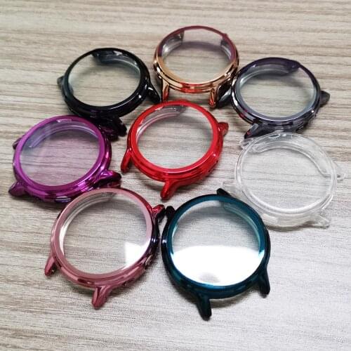 Soft Screen Protector Watch Case for Fossil Gen 5 Carlyle Cover Slim TPU Shell for Gen5 Carlyle Bumper Light Accessories