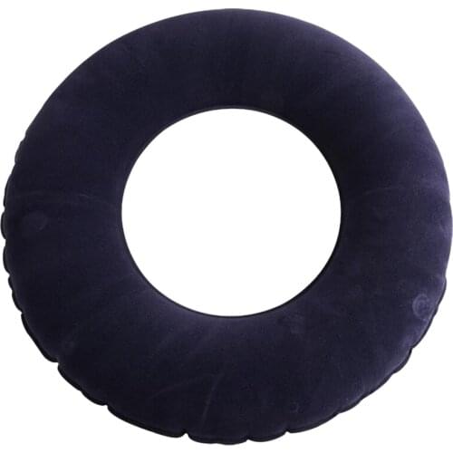 16 Inch Inflatable Donut Seat Cushion Hypoallergenic Hemorrhoid Pillow Bedsore Back Tailbone Relief Pillow for Home Salon Use