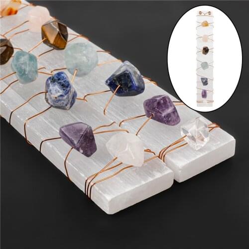 Reiki Natural Stone Natural Heal Crystals Stones Home Decor Relaxation Stress Relief Collection Crafts Gifts for Women