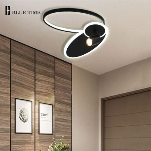 New Design Rabbit Ear Shape Ceiling Light With Small Spotlight for Bedroom Living Room LED Lamps Metal Body Creative Lustre