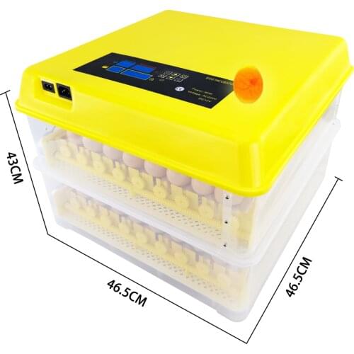 Hi-Q Full-Automatic 156Quail Chick Egg Incubator Brooder Hatchery Poultry Machine 13Tubes Roller Tray To Auto Turn Egg