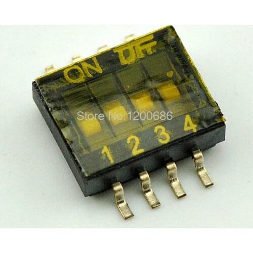 DIP switch code imported gold-plated 1.27mm