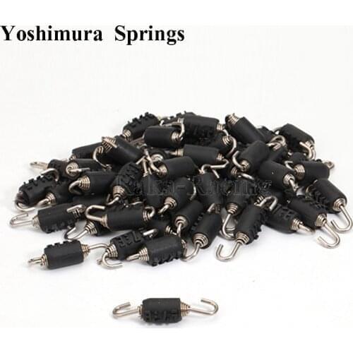 Universal Motorcycle Exhaust Yoshimura Spring hook Motorbike Scooter Accessories Stainless Steel black silicone Springs Hooks