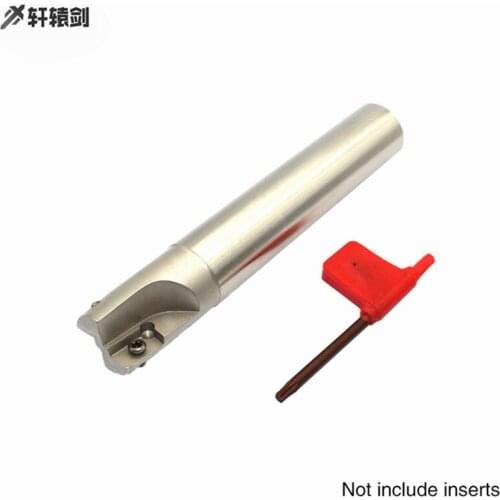 1PC Face Mill BAP 400R C24-25-150-2T BAP 400R C25-25-150-2T Cutting Shoulder Right Angle Precision Milling Insert Lathe Cutter