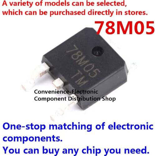 10PCS/PACK 78M05 78M06 78M09 78M12 78M15 7805 7806 7812 7815 Three-terminal voltage regulator Triode TO-252