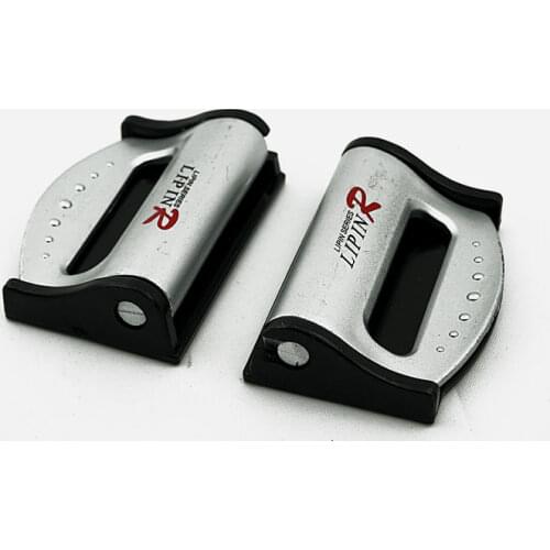 2PCS/Lot Car Auto Seat Stopper Belt buckle Strap Adjuster Clips Clamps Safe Comfort Free Shipping