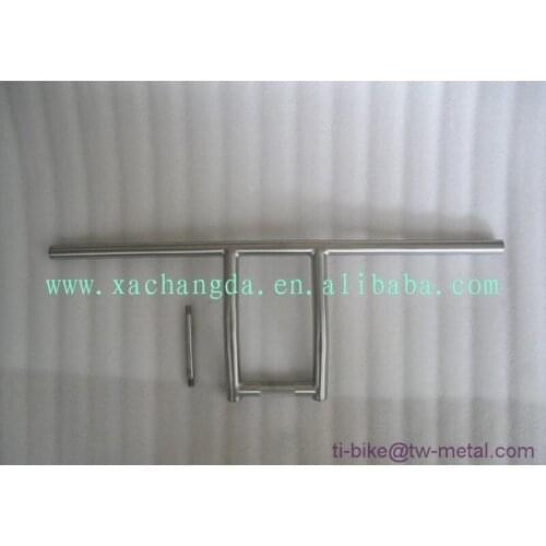 2016 New design! China Titanium Bicycle Handle bar road Custom ti bike Bars XACD ti bars for bicycles