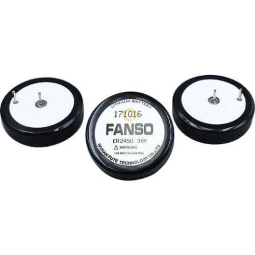 4PCS ER2450 button battery 3.6V TPMS tire pressure battery tax control machine battery TLH-2450