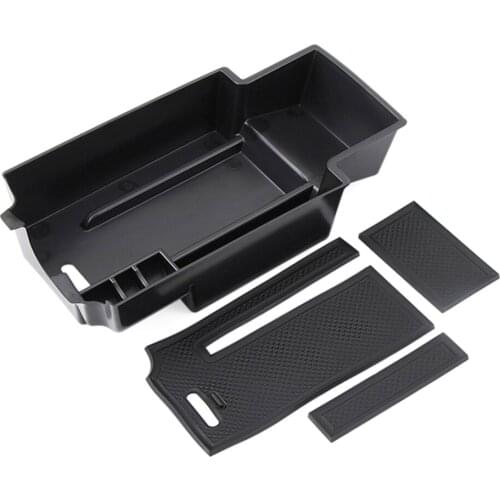 Car Storage Box Armrest storage box Car Central Console Tray ForMercedes Benz CLA GLA W176 A Class A180 W246/ B Class B180 20