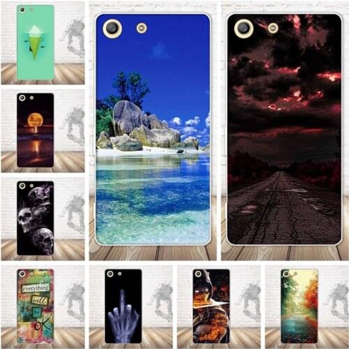 Case For Sony Xperia M5 Dual E5633 E5603 E5606 E5653 5.0' Cover Soft Silicone Fundas Coque for Sony Xperia M5 Phone Cases 3D Bag