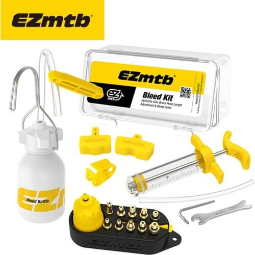Ezmtb bleed kit Hydraulic disc brake Extended Version for shimano & Magura/hope/tektro/sram/avid/formula/hayes bicycle brake