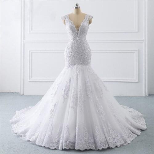 GOHYPDUG Long Wedding Dresses