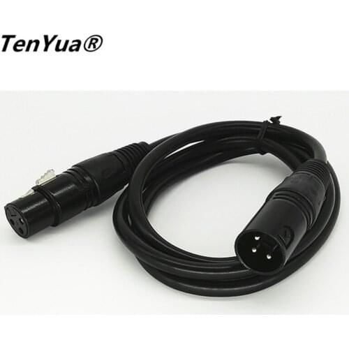 TenYua Stage Lighting Dj Connectors Cable Din 3Pin Signal Connection Dmx512 Par Light Usb Dmx Disco Light Stage Connectors