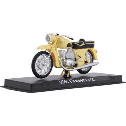 1/24 Soviet forest country off-road two-stroke IZH-Planeta2 plastic motorcycle alloy die-casting motorcycle model collection
