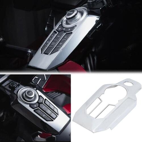 Center console Switch Panel Cover Chrome Garnish For HONDA Golden Wing GL1800 GL 1800 2018 2019 2020