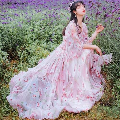 Qiukichonson Boho Summer Dresses