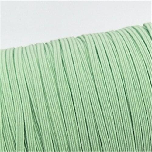 50 yards orange/rose pink/green/dark blue elastic band DIY mask 3mm colorful elastic bands